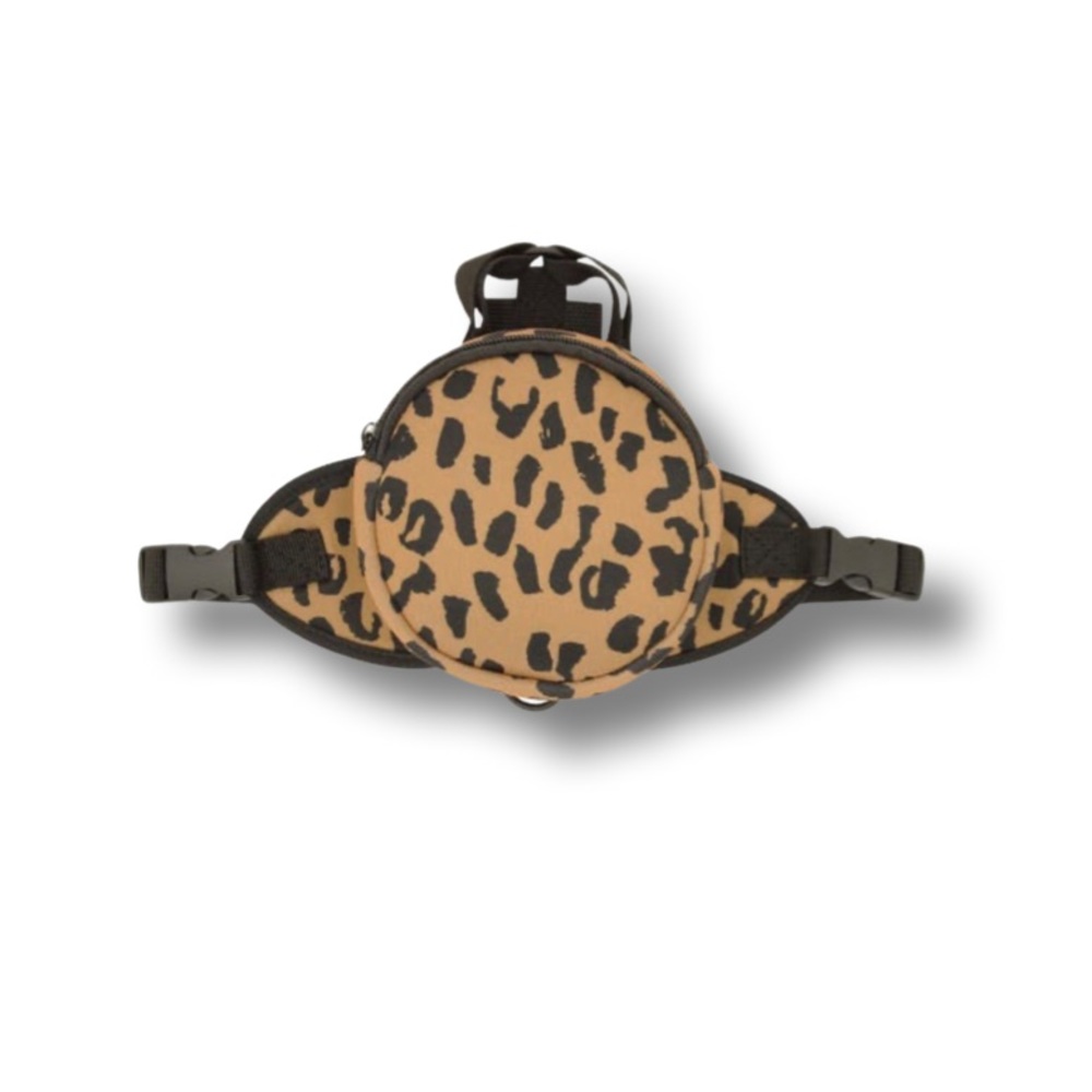 MYTAGALONGS
Modern Leopard Print Small Pup Pack. Size S/M. MAX 25POUNDS NWT